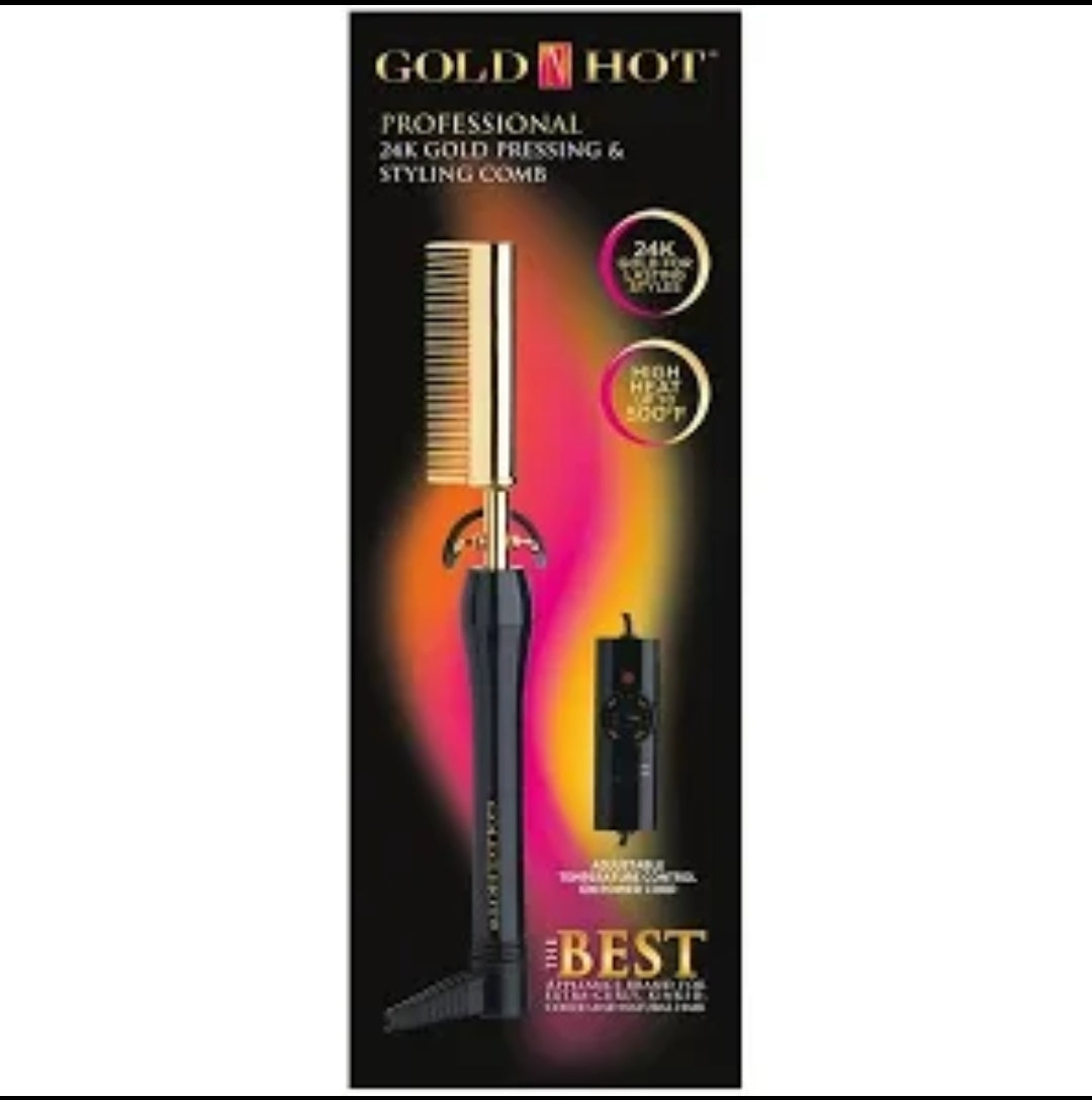 Gold n 2025 hot straightening comb