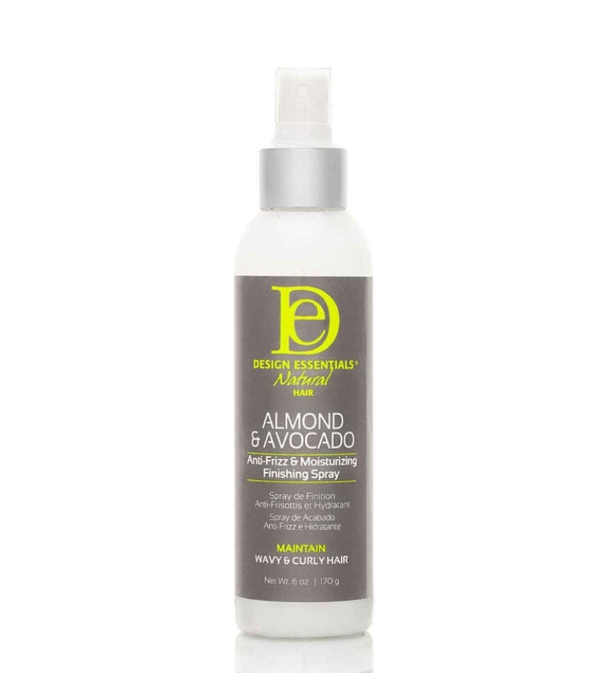 Design Essentials Almond & Avocado Anti-Frizz & Moisturizing Finishing Spray