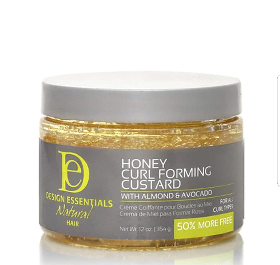 Design Essentials Natural Hair Almond & Avocado Honey Curl Forming Custard