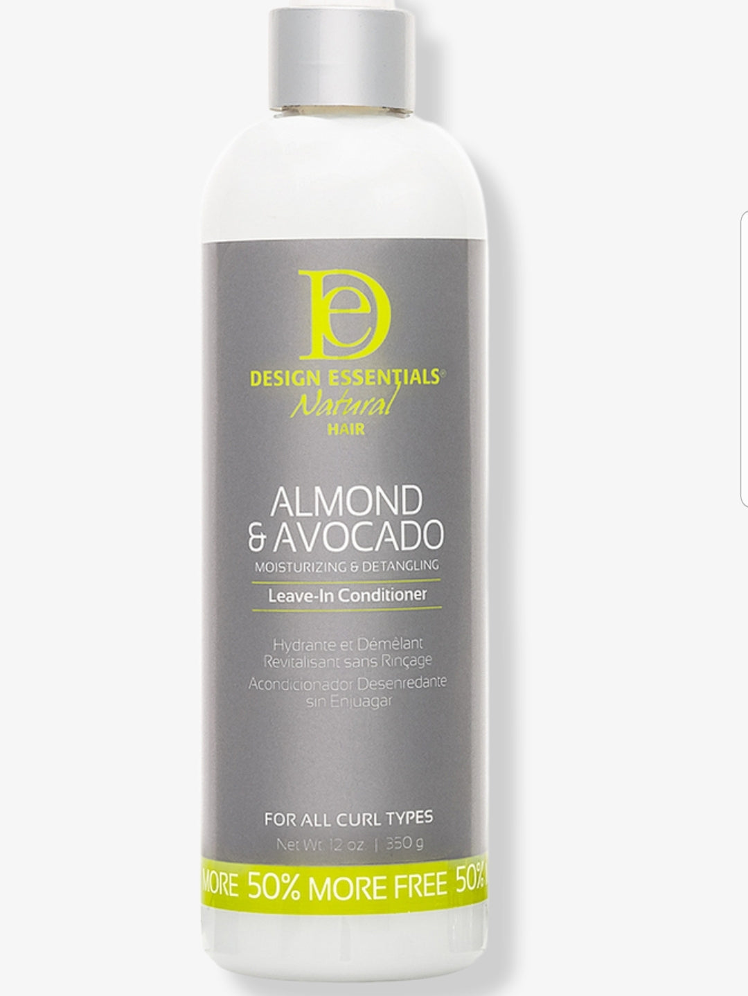 Design Essentials Almond Avocado Leave-In Conditioner