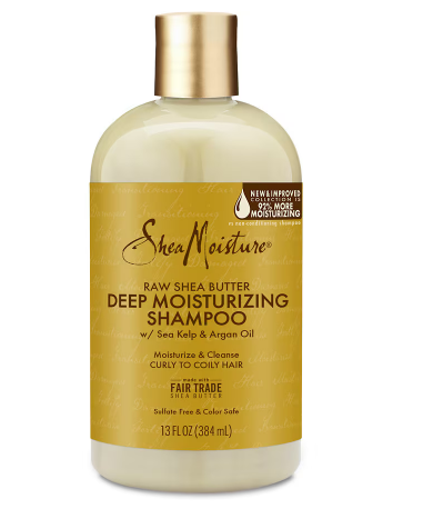 Shea Moistures- Rw Shea Butter Deep Moisturizing Shampoo w/ Sea Kelp & Argan Oil