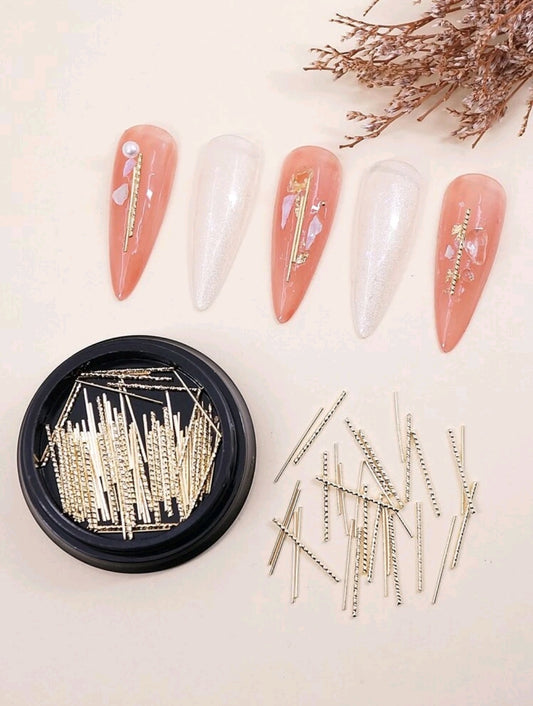 Medal Slender Rod Nail Art