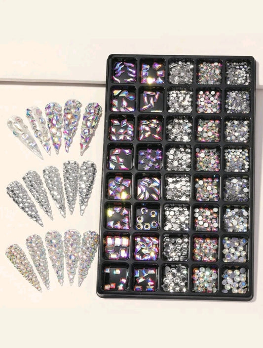 Rhinestone Nail Art Charms