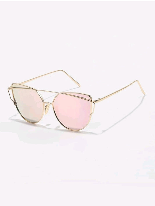 Metal Frame Fashion Glasses