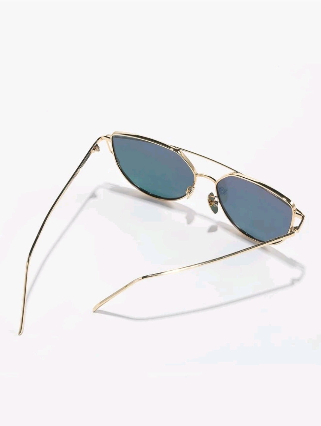 Metal Frame Fashion Glasses