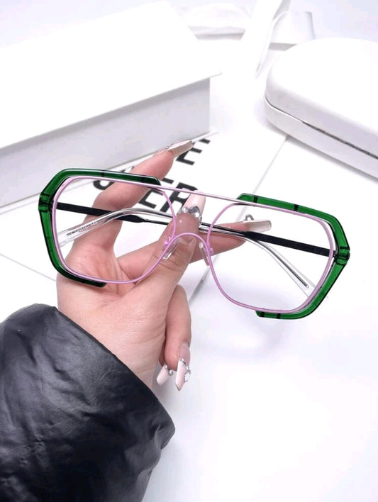 Watermelon Frame Anti-Blue Light Eyeglasses