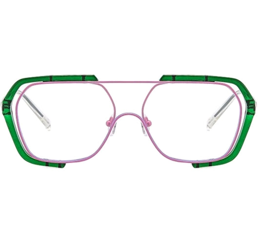 Watermelon Frame Anti-Blue Light Eyeglasses