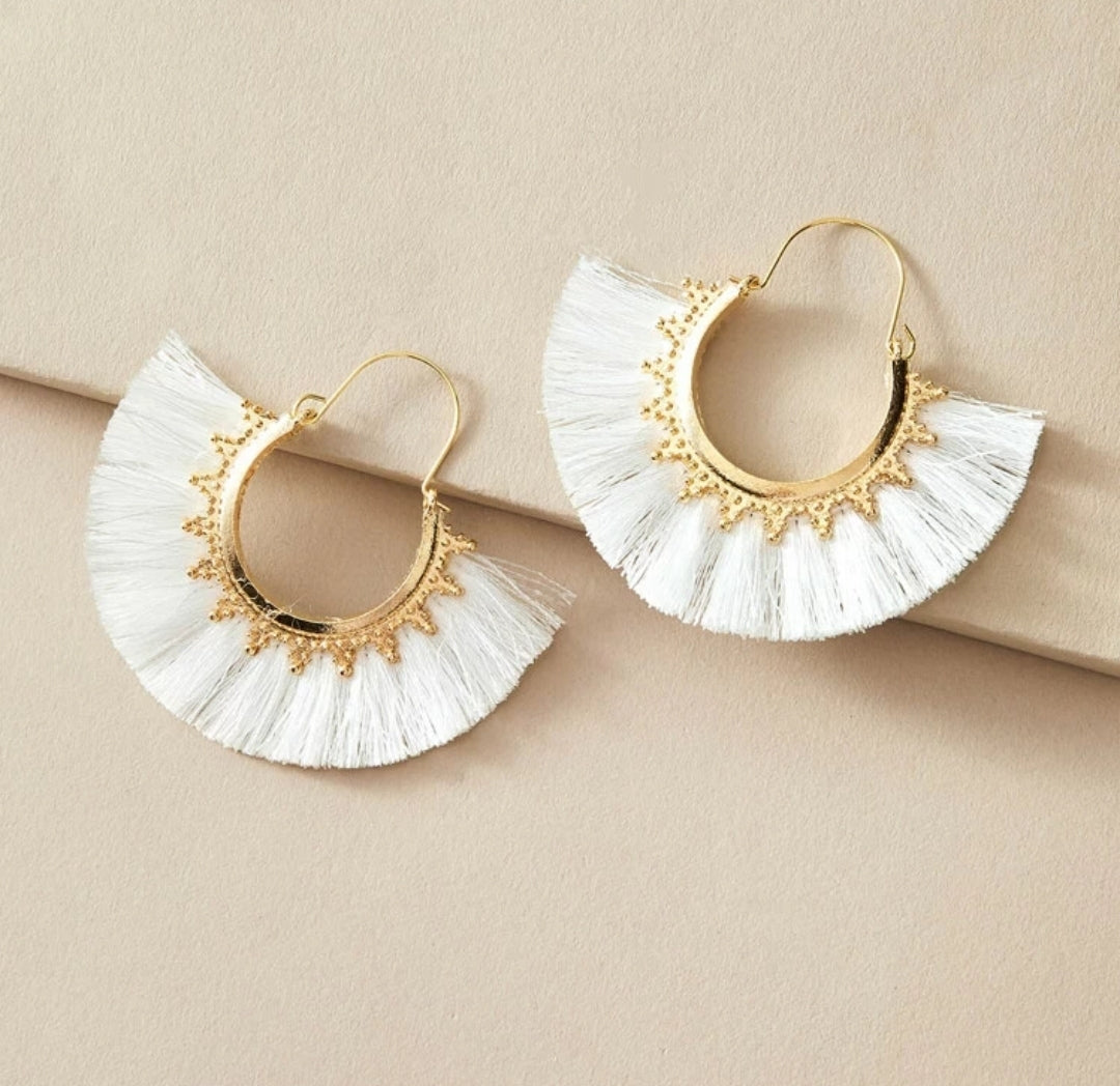 Tassel Decor Earrings