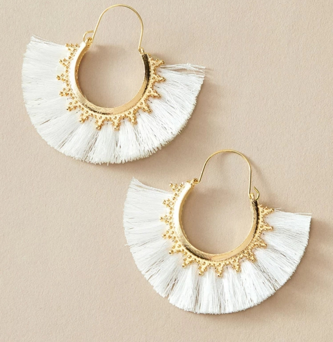 Tassel Decor Earrings