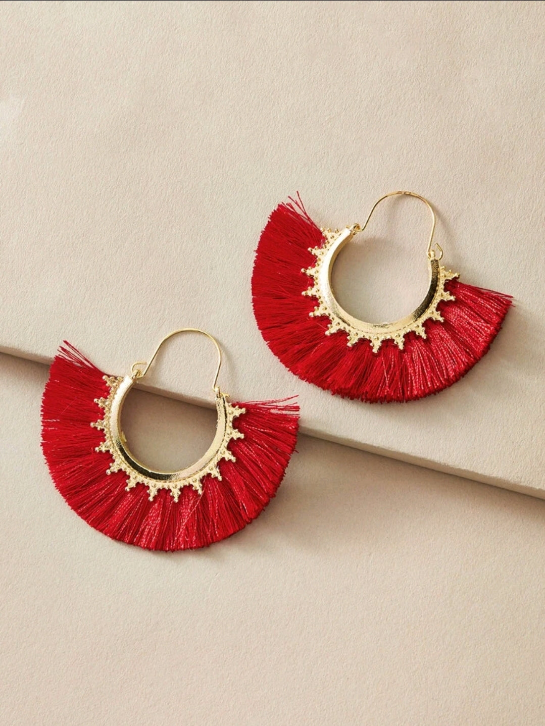 Tassel Decor Earrings