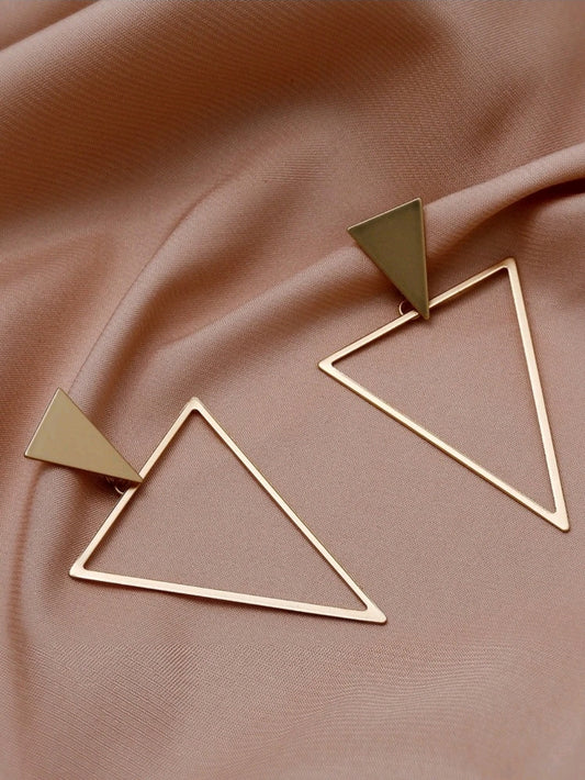 Triangle Drop Earrings