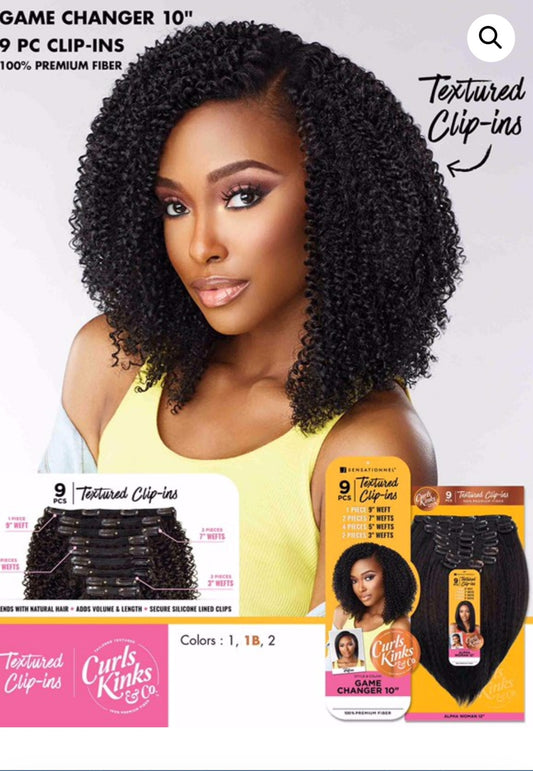 Clip-In Game Changer 10″ – Curls Kinks & Co