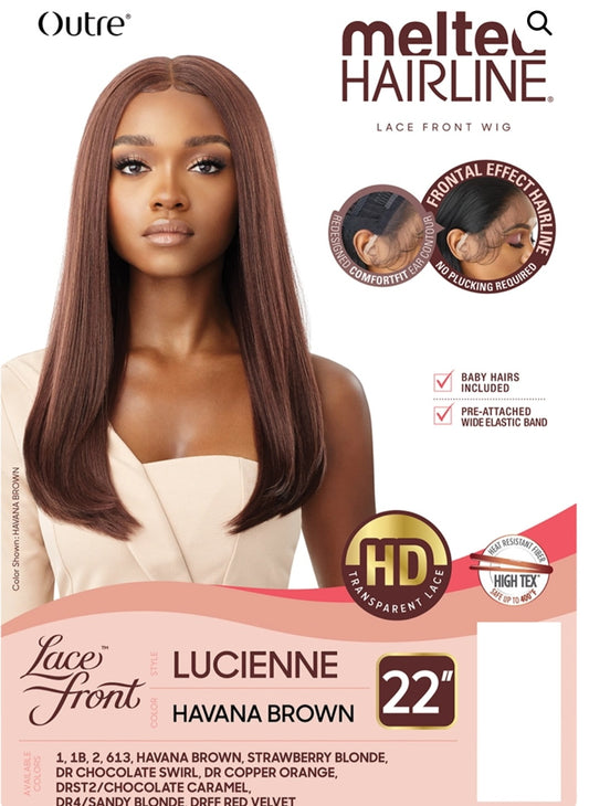 Lace Front Wig - Melted Hairline - Lucienne - Ht