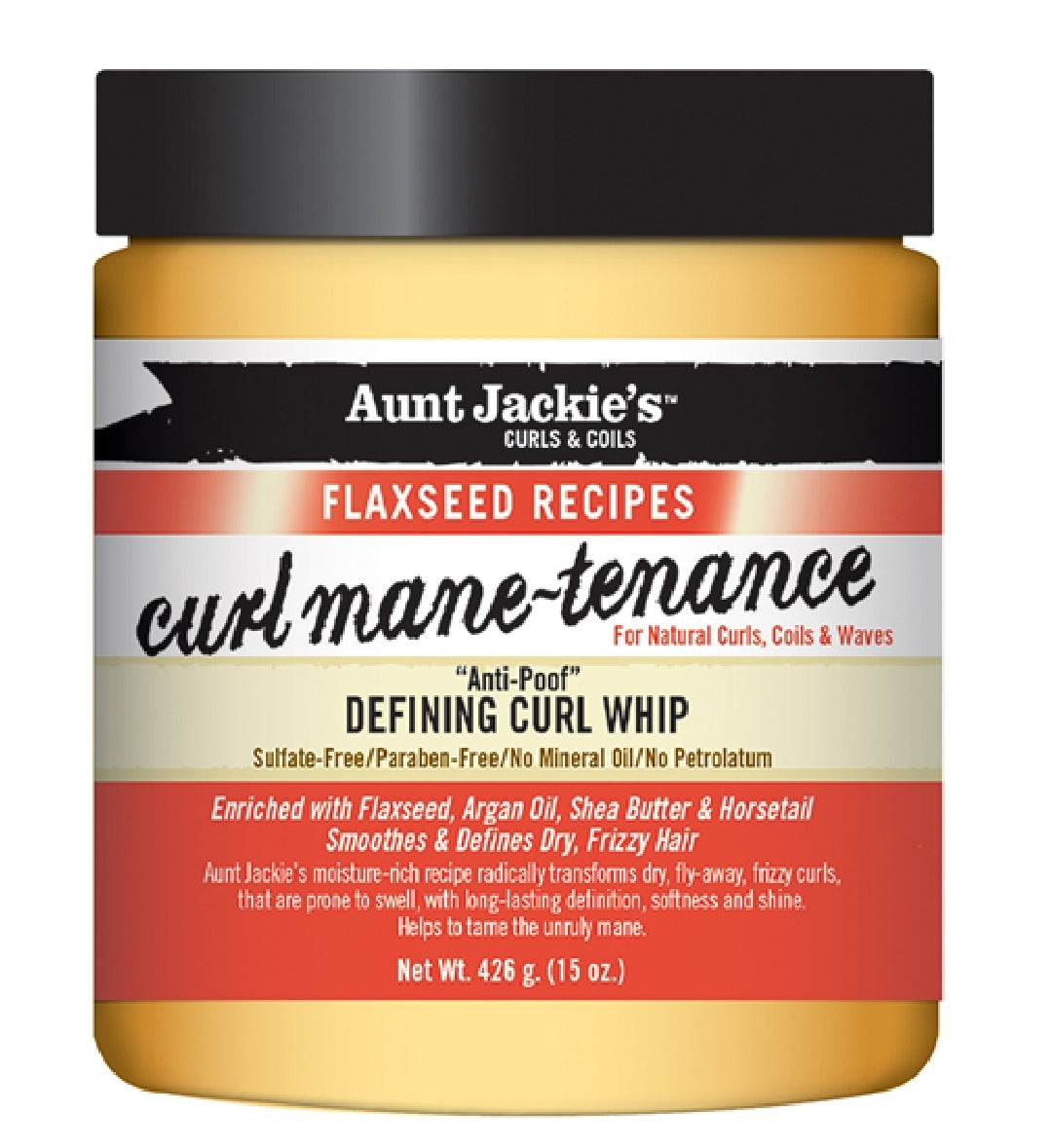 AUNT JACKIE'S FLAXSEED DEFINING CURL WHO- CURL MANE-TENANCE