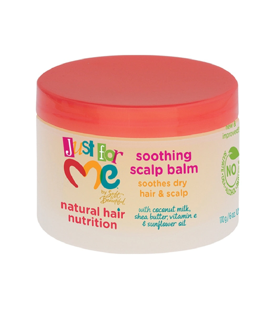 JUST FOR ME- NATURAL HAIR NUTRITION  SOOTHING SCALP BALM