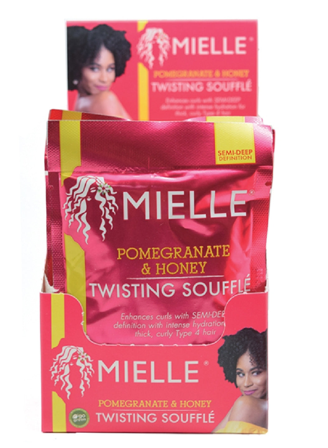 MIELLE- POMEGRANATE & HONEY TWISTING SOUFFLE PACKET