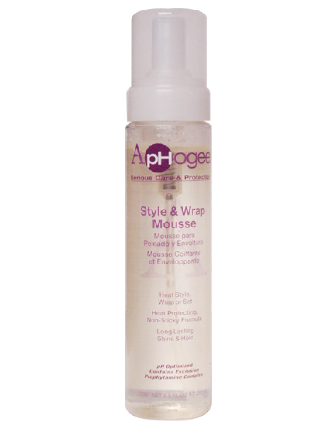 APHOGEE- STYLE & WRAP MOUSSE 8.5oz