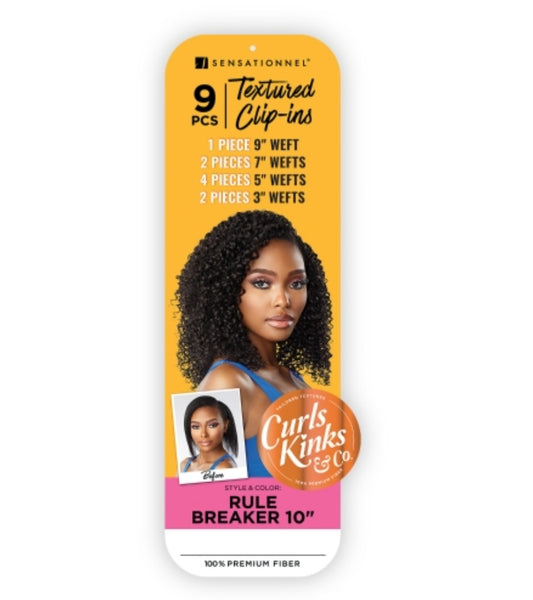 Clip-In Rule Breaker 10″ – Curls Kinks & Co