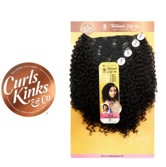 Clip-In Rule Breaker 10″ – Curls Kinks & Co