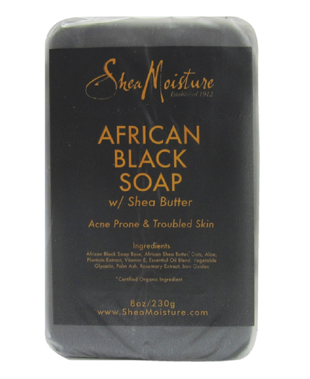 SHEA MOISTURE- AFRICAN BLACK SOAP
