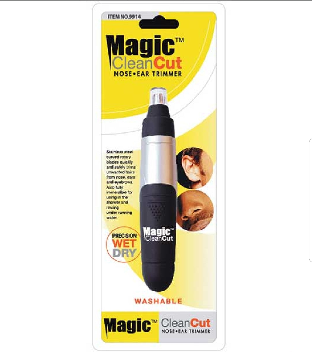 MAGIC CLEAN OUT NOSE EAR TRIMMER