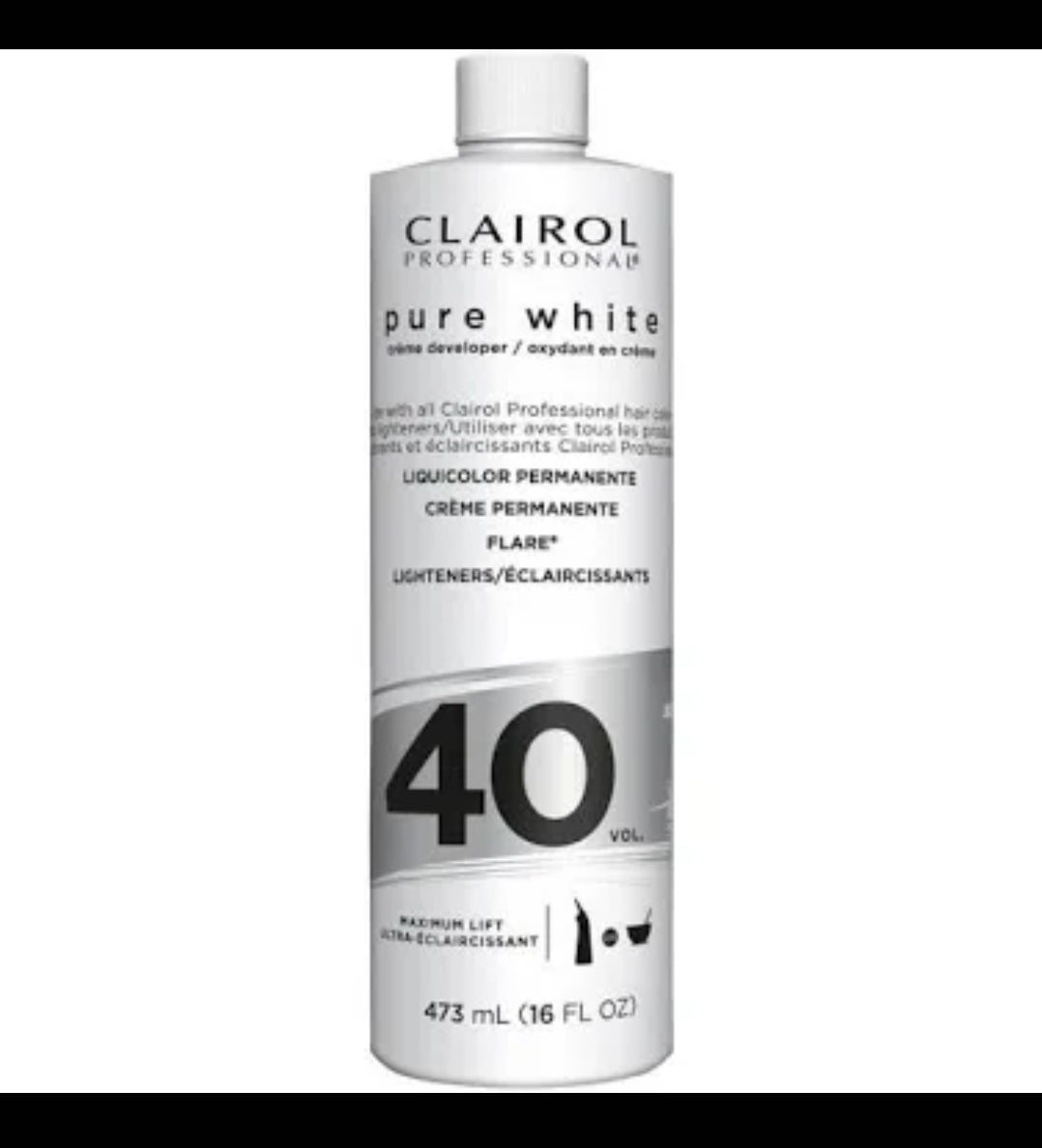 Clairol Professional Pure White 30 Volume Developer