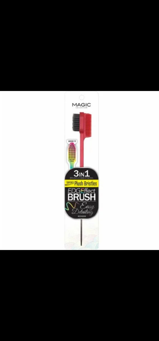 Magic Collection 3 in 1 Plush Bristles Edgeffect Brush