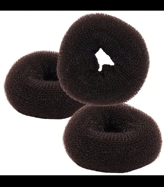 Hair Doughnut Brown 1pcs