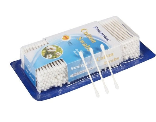 Smileplus Cotton Swabs 300 count