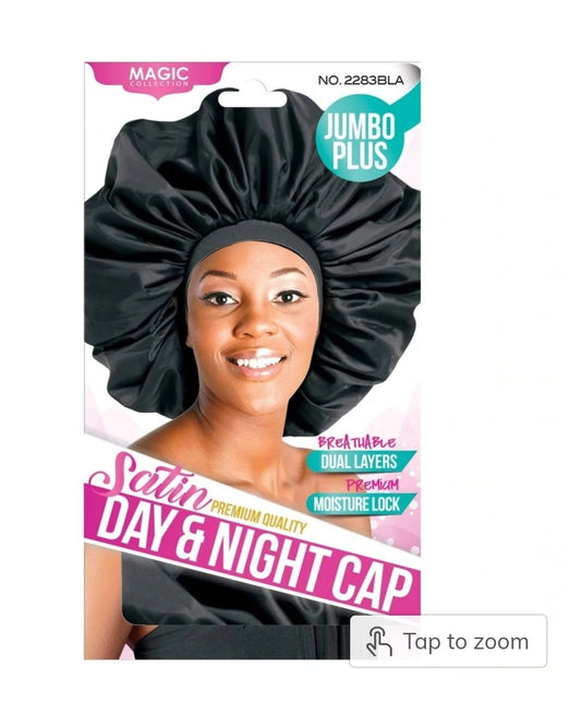 MAGIC | Satin Day and Night Cap - 2283BLA