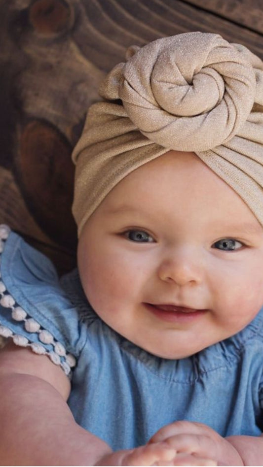 Baby Turban-RoseBud Style