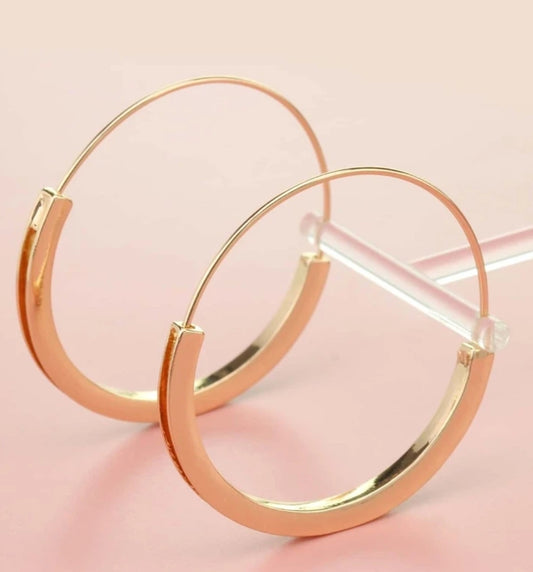 Minimalist Hoop Earrings