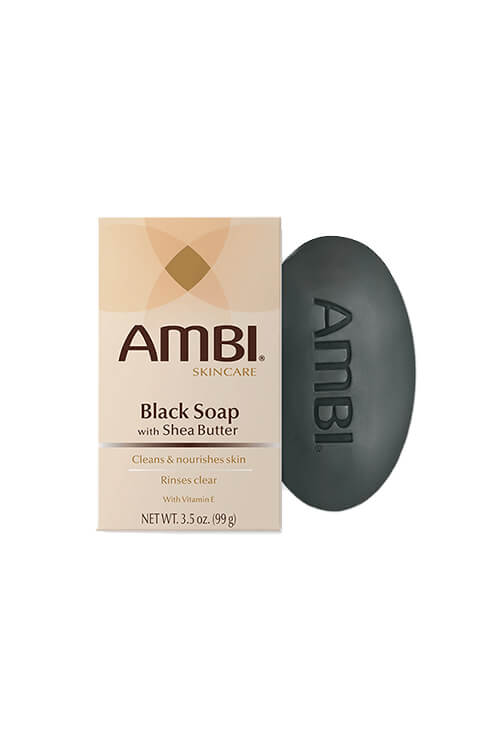 AMBI Black Soap With Shea Butter 3.5 oz