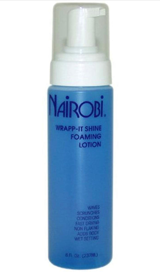 Nairobi Wrapp-It Shine Foaming Lotion, 8 Ounce